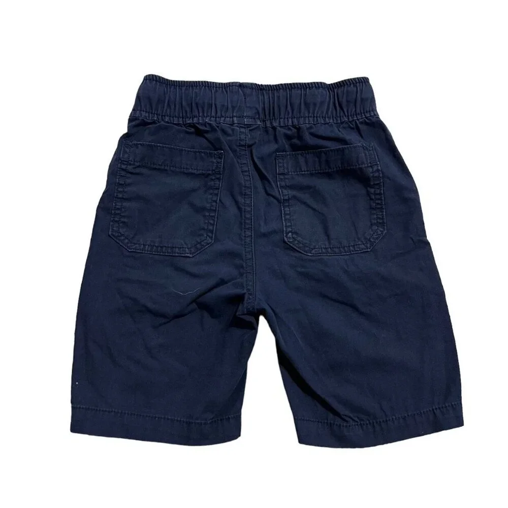 Children's Place Sz 5 Navy Blue Drawstring Shorts